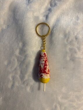 Yellow Corn  Keychain